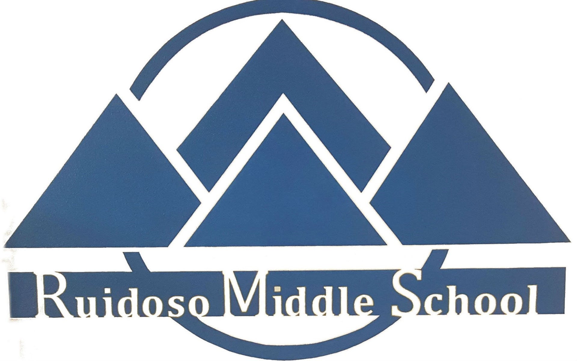 Ruidoso Middle School Mountain Logo