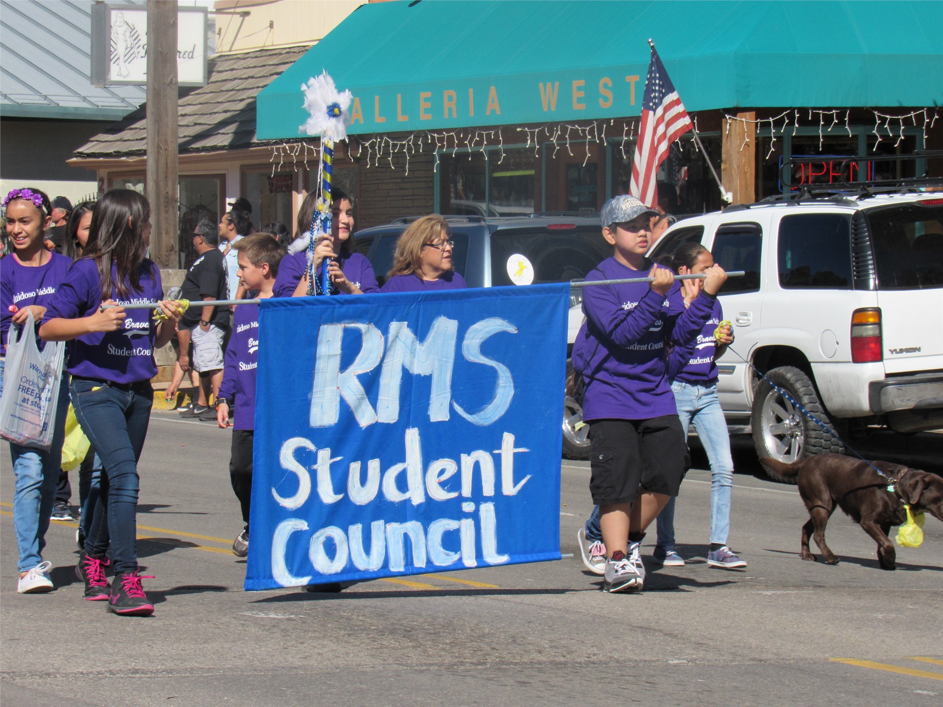 RMS Student Council at Parade