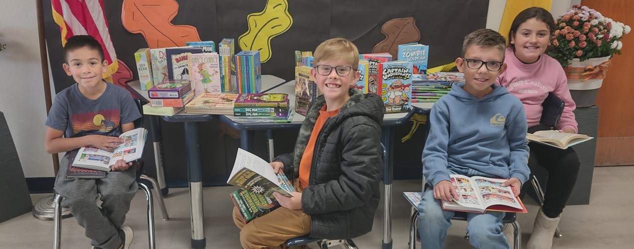 WME Students with Books